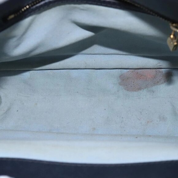 LOUIS VUITTON Monogram Mini Sac Catherine Hand Bag Navy - Picture 13 of 16